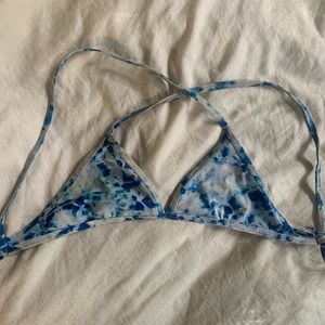 Jolyn triangle bikini top